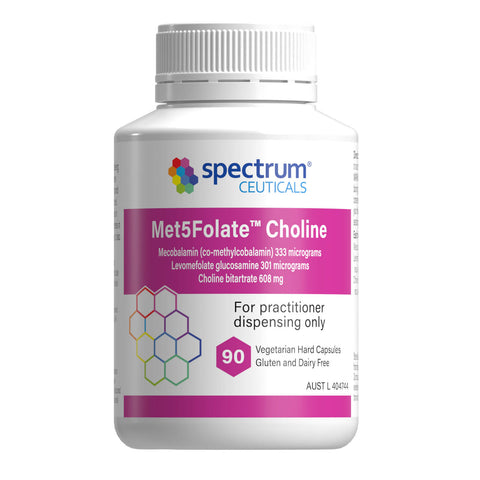 Spectrumceuticals Met5Folate Choline 90 caps