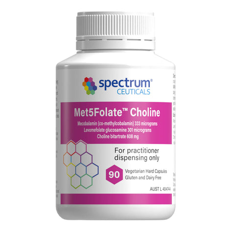 Spectrumceuticals Met5Folate Choline 60 caps