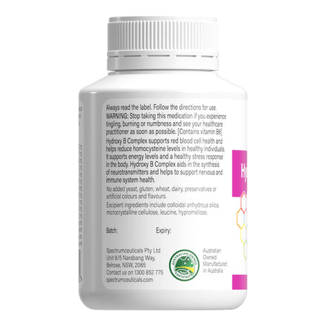 Spectrumceuticals Hydroxy B Complex 90 caps