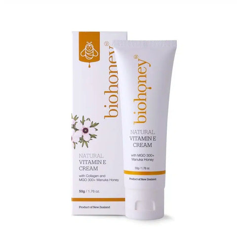 Biohoney Natural Vitamin E Cream 50g