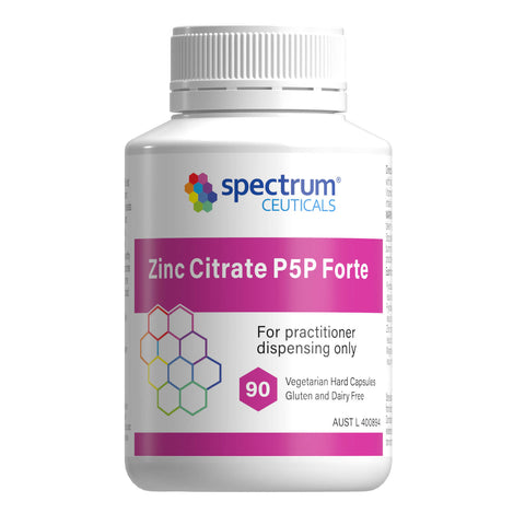 Spectrumceuticals Zinc Citrate P5P Forte 90 caps