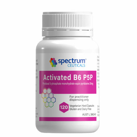 Spectrumceuticals Activated B6 P5P 120 caps