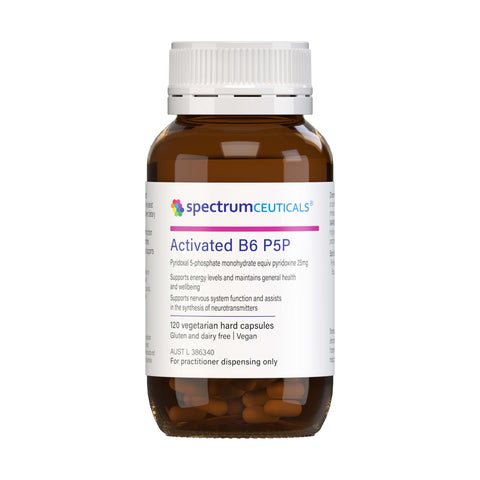 Spectrumceuticals Activated B6 P5P 120 caps