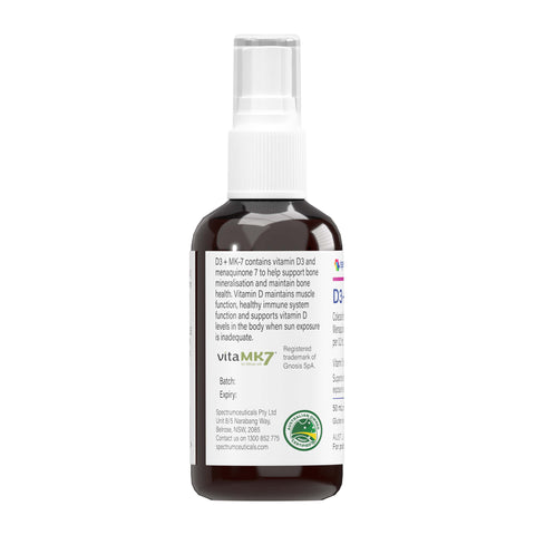 Spectrumceuticals D3 + MK-7 50ml oral liquid