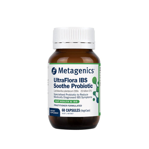 Metagenics Ultra Flora IBS Soothe (formerly GI Soothe) 60 VegeCaps