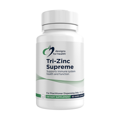 Designs for Health Tri-Zinc Supreme 60 caps