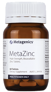 Metagenics MetaZinc 60 Tablets