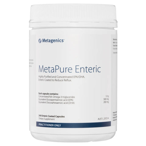 Metagenics MetaPure Enteric 240 enteric coated capsules