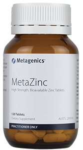 Metagenics MetaZinc 120 Tablets