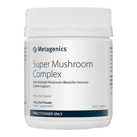 Metagenics Super Mushroom Complex Pine Lime flavour 100 g oral powder