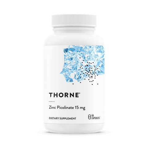 Thorne Zinc Picolinate 15mg 60 capsules